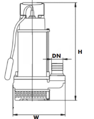 DAYLIFF DWY750L 0.75KW PUMP